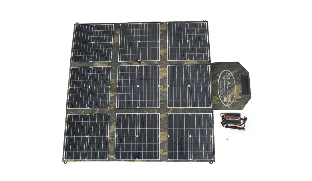 STALKER Mad Bike® CONSTELLATION Series SPECTER Solar Panel - Solar Panel for Electric Bike Battery Charging