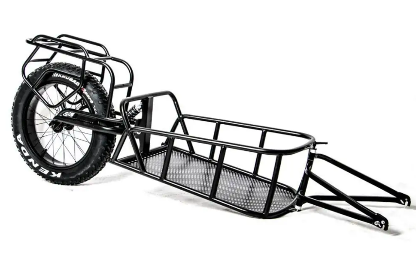 STALKER Mad Bike® MULE - eBike All-Terrain Fat Bike Trailer w/ Suspension Loads 100 lbs.